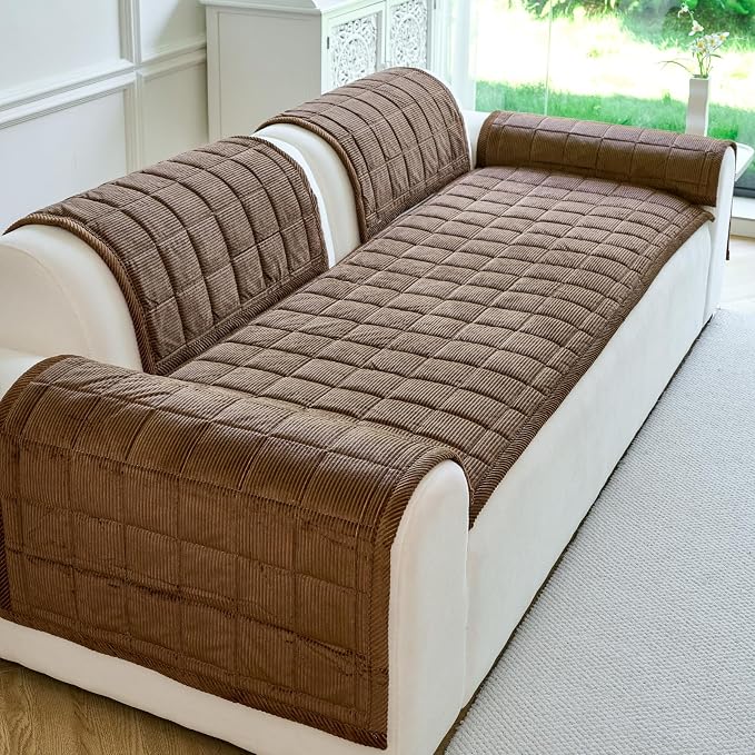Couch Covers for Dogs Washable, Non Slip Couch Covers for Loveseat Sofa Pet - Image 3