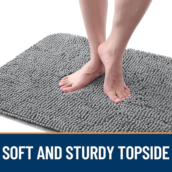 OLANLY Dog Door Mat for Muddy Paws 40x24, Absorbs Moisture and Dirt, Absorbent - Image 4
