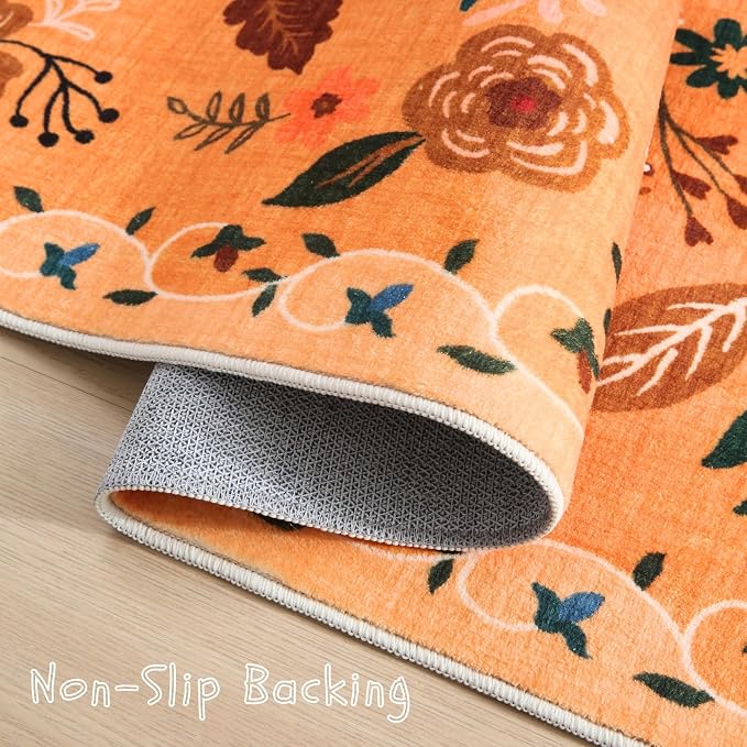 Rugcomf Runners for Hallways Kitchen Runner Rug Non Slip 2'x10' Long Washable - Image 5