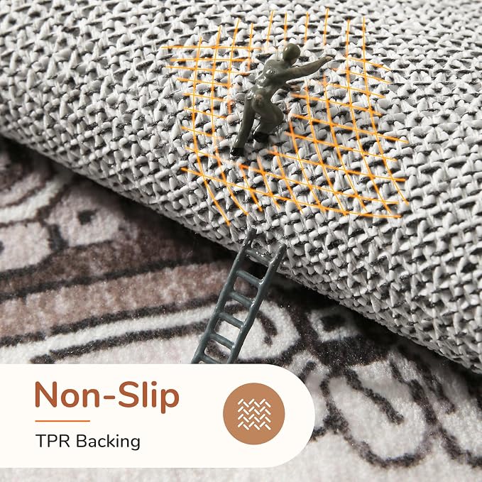 OPPODREAM Soft 6x9 Area Rugs, Washable Rug 6x9 - Image 4