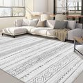 Nakagishi Area Rug Living Room Rugs: 12X15 Machine Washable Boho Large Neutral by NakagishiAreaRug
