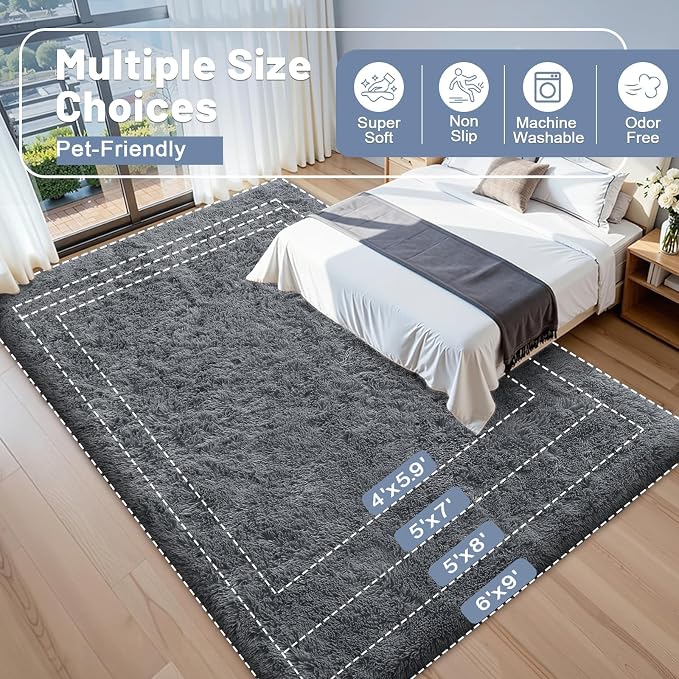 OLANLY 8x10 Machine Washable Large Area Rugs - Image 9