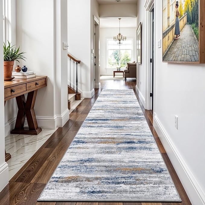 3x16 Washable Hallway Runner Rug: Extra Long Runners - Image 2