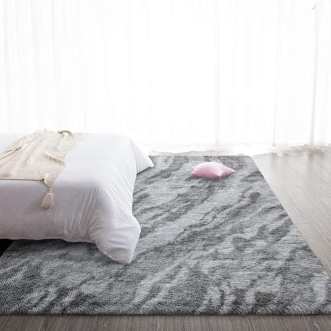 TWINNIS Super Soft Shaggy Rugs Fluffy Carpets, 6x9 Feet, Indoor Modern Plush - Image 5