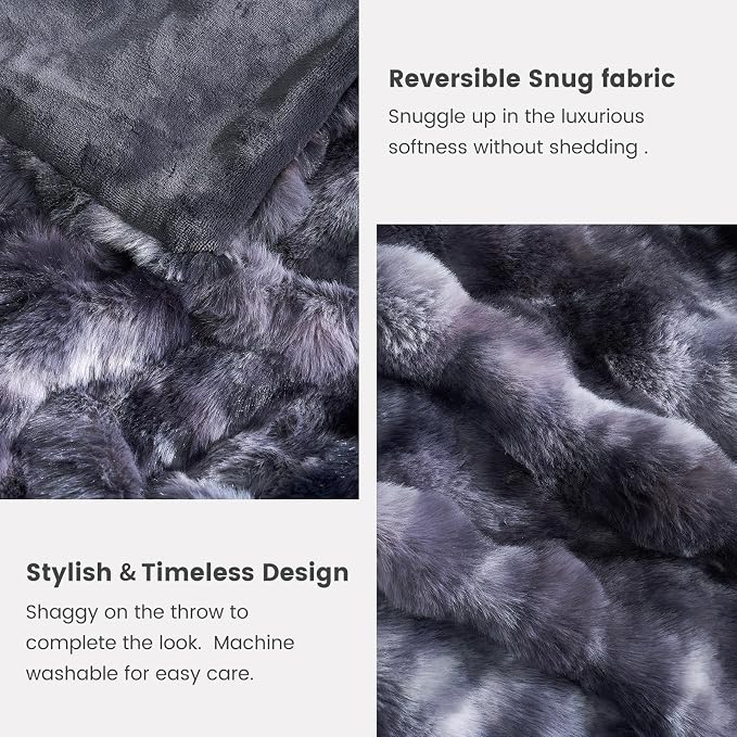 Cozy Bliss Faux Fur Throw Blanket - Image 7