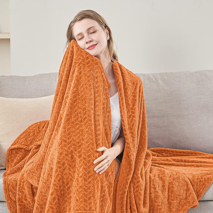 inhand Fall Throw Blanket, Super Soft Fuzzy Blanket - Image 6