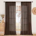 BGment Long Linen Curtains 102 Inch Length by BGment