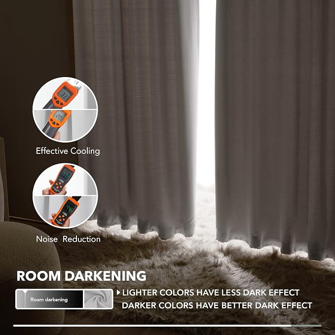 Deconovo Blackout Curtain Panels - Image 6