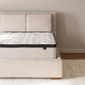 Signature Design by Ashley California King Size Chime 12 Inch Medium Firm Hybrid Mattresswith Cooling Gel Memory Foam for Pressure Relief, Fiberglass Free, Mattress In A Box