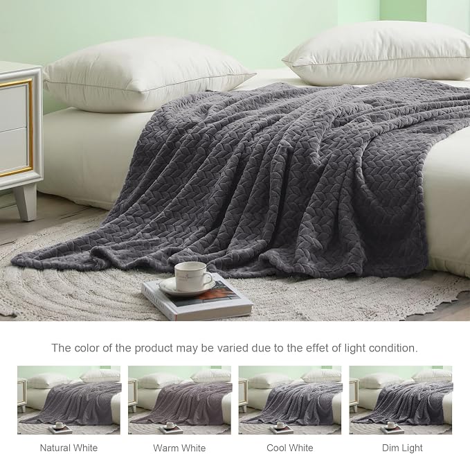 Exclusivo Mezcla Fleece Queen Size Blanket - Image 5