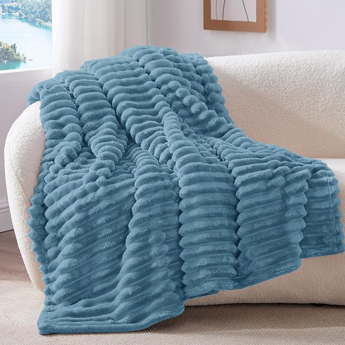 BEDELITE Fleece Throw Blanket for Couch - Image 2