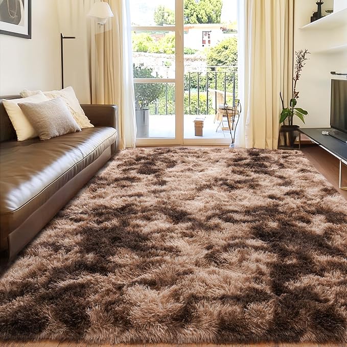 Rugs for Living Room 5x7, Soft Shaggy Modern Shag Area Rug for Bedroom - Image 6
