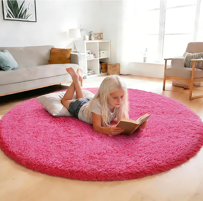 yulidayang Fluffy Round Area Rugs - Image 6