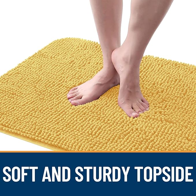 OLANLY Dog Door Mat for Muddy Paws 32x20, Absorbs Moisture and Dirt, Absorbent - Image 4
