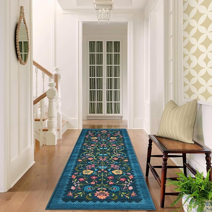 GarveeHome Floral Rug 2.5x8 Runners - Image 8