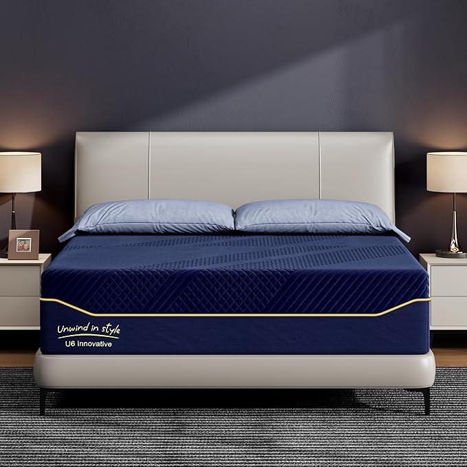 SDHYL King Mattress 14 Inch, Luxury Cooling Gel Memory Foam, Zero Motion Transfer for Partners, Bed in a Box CertiPUR-US Certified & Fiberglass Free, Washable Cover, 80"*76"