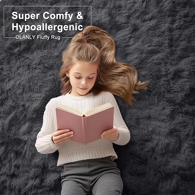 OLANLY 6x10 Machine Washable Large Area Rugs - Image 6