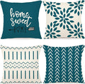 YCOLL Pillow Covers 16x16 Set of 4, Modern Sofa Throw Pillow Cover, Decorative by PillowCoversExpert