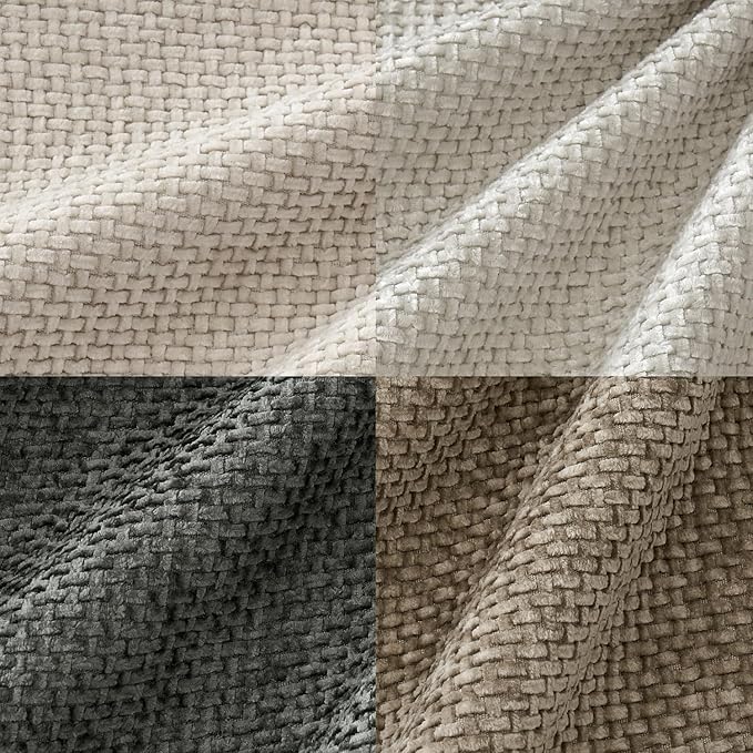 MIULEE Pack of 4 Couch Throw Pillow Covers 20x20 Inch Neutral Soft Decorative - Image 2