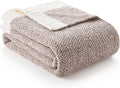 Snuggle Sac Heather Taupe Throw Blanket by SnuggleSac