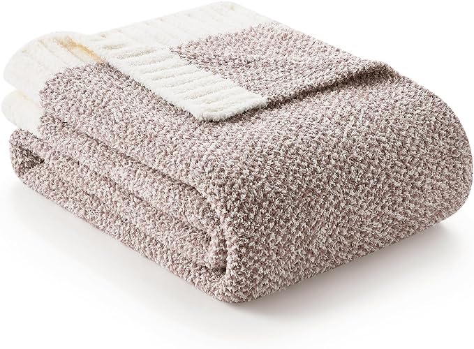 Snuggle Sac Heather Taupe Throw Blanket by SnuggleSac