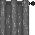 Deconovo Living Room Curtains, Thermal Insulated Soundproof Panels, Modern by Deconovo