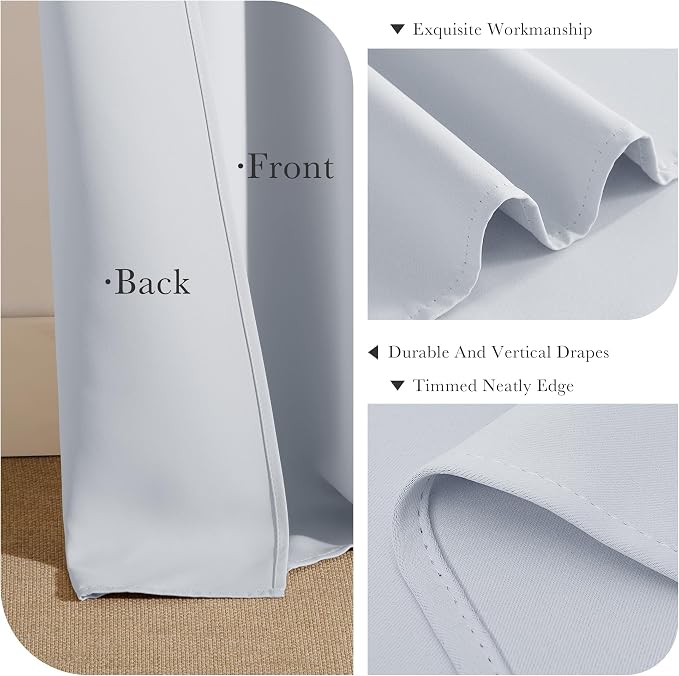 Pony Dance Short Drapes for Kinchen, Half Drapes for Bathroom Window, Privacy - Image 6