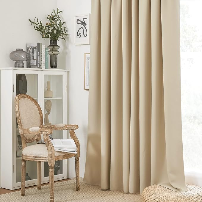 RYB HOME Curtains for Bedroom 102 inches Long, Privacy Thermal Insultaed - Image 5
