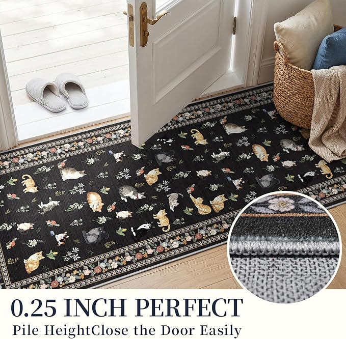 2x10 Washable Hallway Runner Rug - Image 3