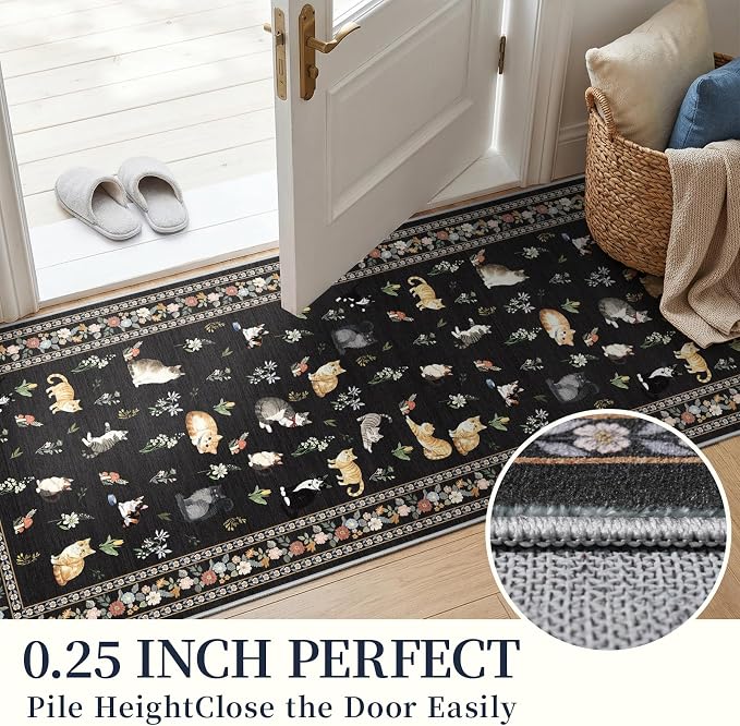 2x12 Washable Hallway Runner Rug - Image 4