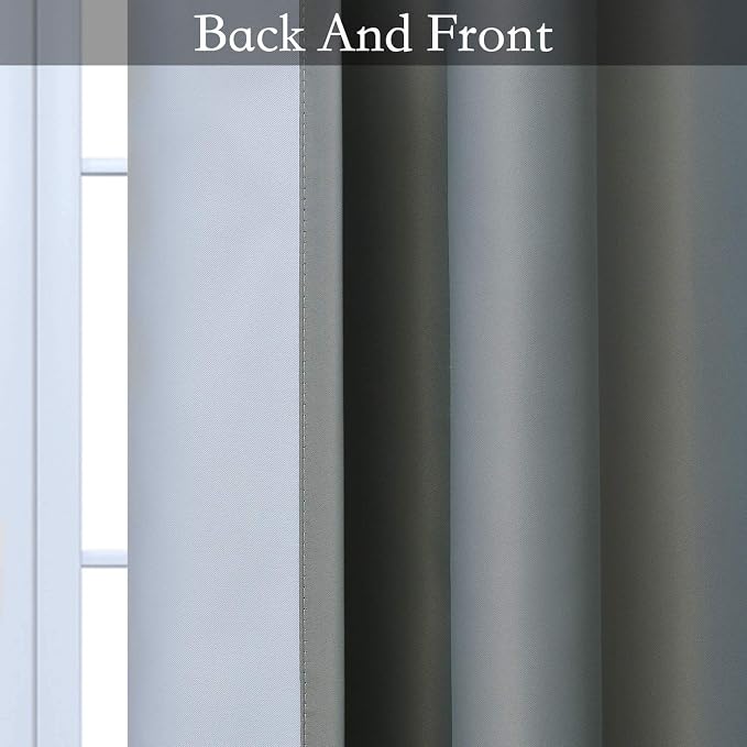 SimpleHome Ombre Room Darkening Curtains - Image 6