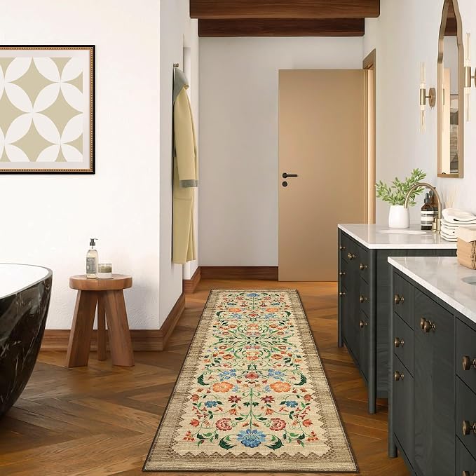 GarveeHome Floral Rug 2x6 Runners - Image 4