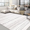 Nakagishi 8x12 Area Rugs Living Room: Washable Boho Large Neutral Soft by NakagishiAreaRug