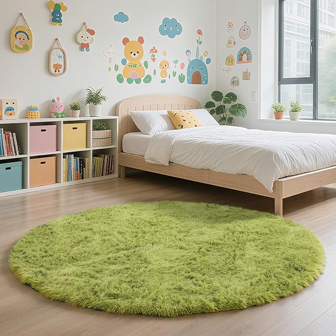 yulidayang Fluffy Round Area Rugs - Image 5