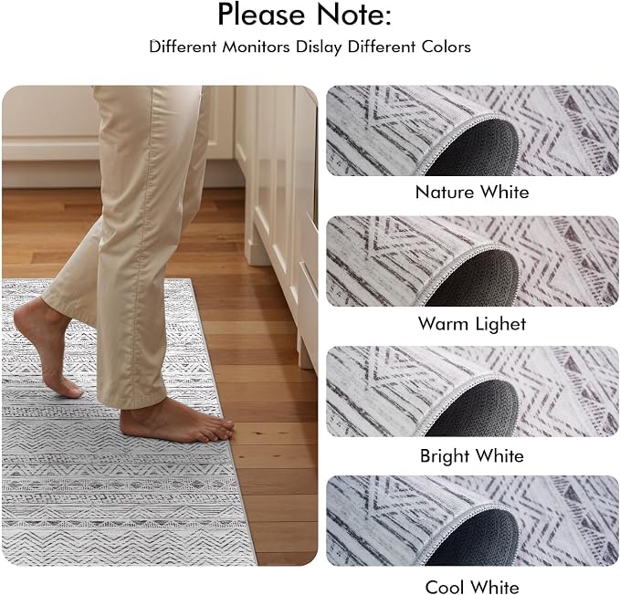 2x6 Washable Hallway Runner Rug - Image 4