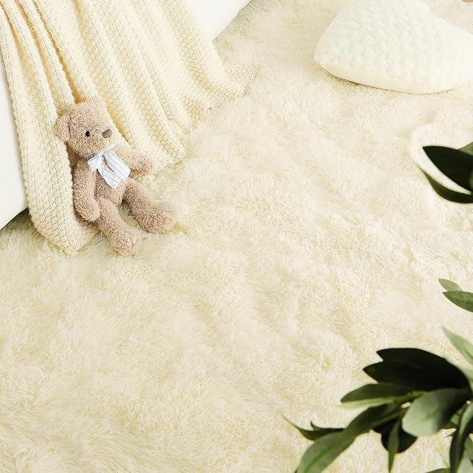 LOCHAS Ultra Soft Indoor Modern Area Rugs Fluffy Living Room Carpets - Image 7