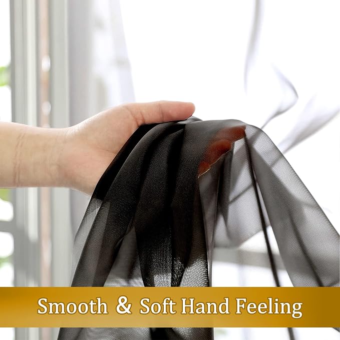 Aiyufeng Black Curtains & Drapes - Image 2