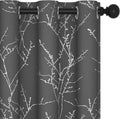 Deconovo Blackout Curtains Grey, Thermal Insulated Soundproof Drapes, 42 x 63 by Deconovo