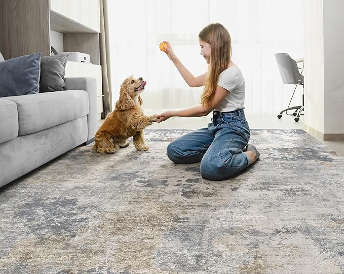 UERMEI 5x8 Area Rug Living Room Rugs - Image 3
