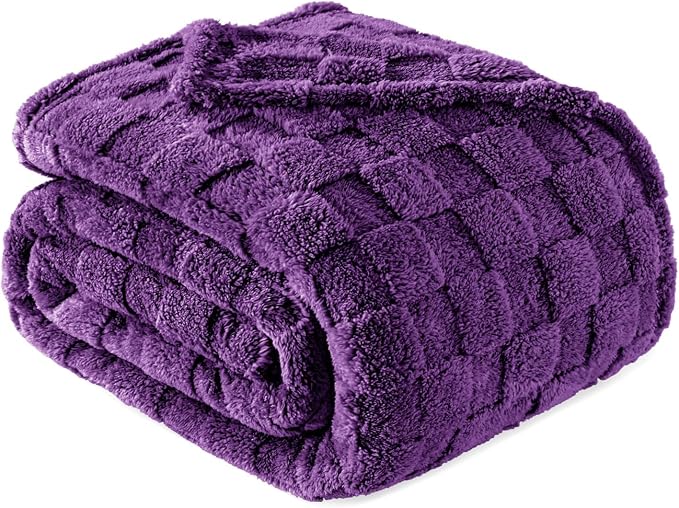 Exclusivo Mezcla Twin Size Flannel Fleece Blanket, Super Soft and Warm by ExclusivoMezcla