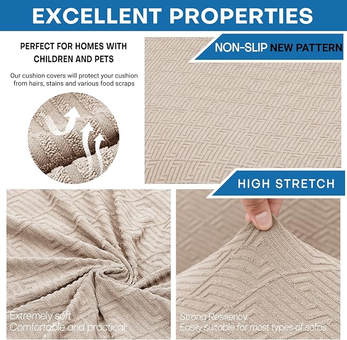 XINEAGE 2026 New 3 Pieces Couch Covers - Image 2
