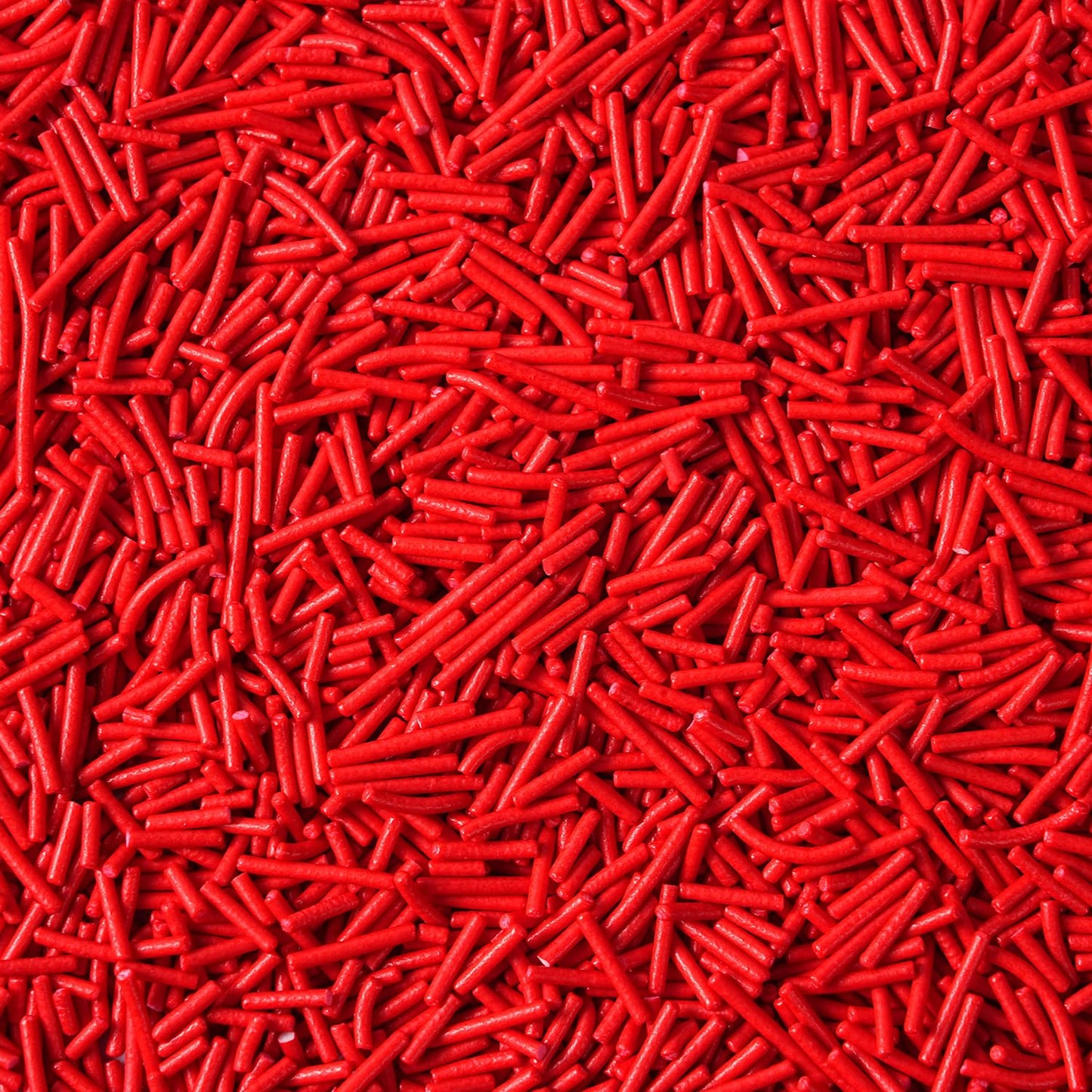 Edible Red Jimmies Sprinkles, Red Sprinkles, 4.23oz Jimmies for Baking, Baby Showers, Weddings, Valentine's, Graduation, Fourth of July, Memorial Day(120g)