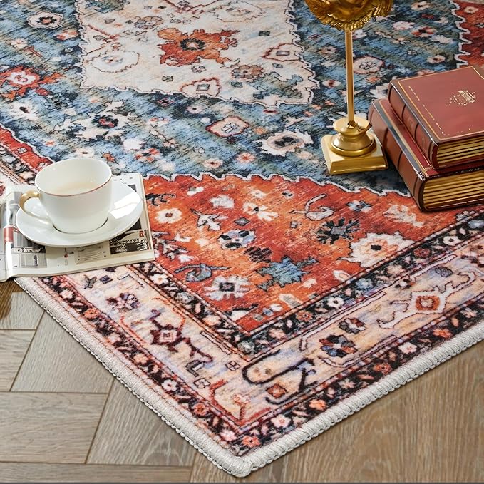 SERISSA Area Rug 3x5 Boho Tribal Rugs - Image 9