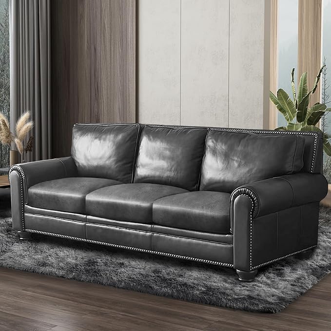 Leather Look Couch Cushion Covers Sofa Seat Slipcovers Sets Couches Furniture - Image 8