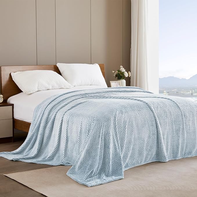 Exclusivo Mezcla Fleece Bed Blanket King Size, Super Soft and Warm Blankets - Image 3