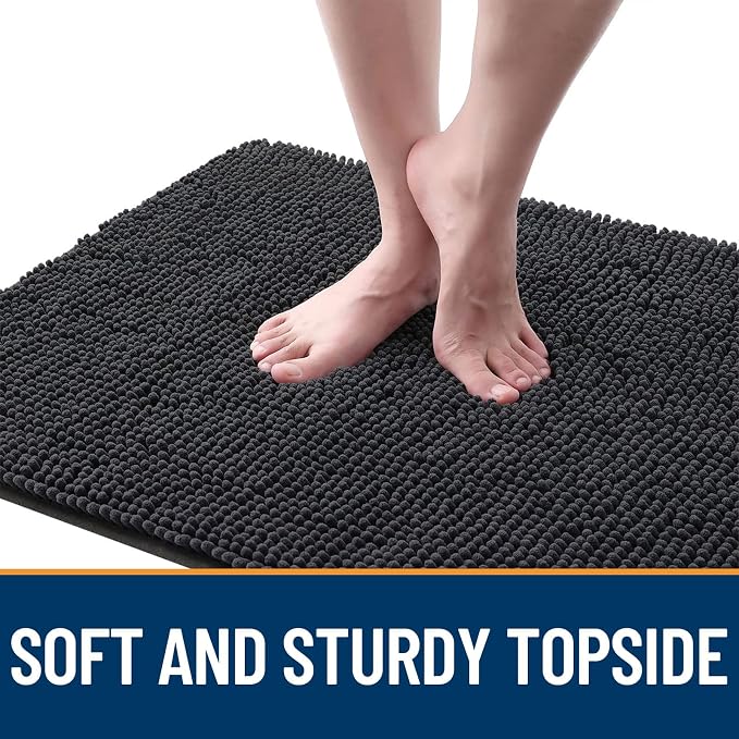 OLANLY Dog Door Mat for Muddy Paws 47x17, Absorbs Moisture and Dirt, Absorbent - Image 4