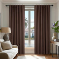 Deconovo Blackout Curtains, Thermal Insulated, W52 x L72 2 Panels, Back Tab by Deconovo