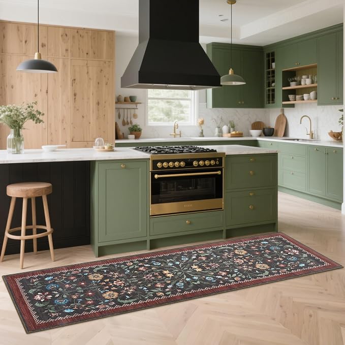 GarveeHome Floral Rug 2.5x8 Runners - Image 2