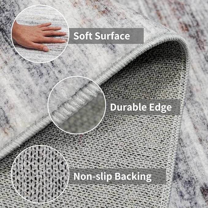 4x10 Wide Washable Runner Rug: Easy-to-Clean Runners - Image 4