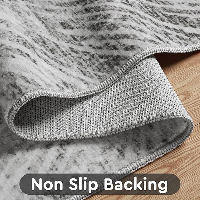 5x7 Area Rugs for Living Room-Machine Washable Rug Ultra Soft Non Slip Area Rug - Image 3
